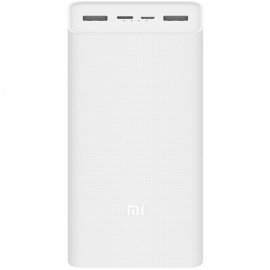 Внешний аккумулятор Xiaomi Mi Power Bank 3 30 000 mAh (White)